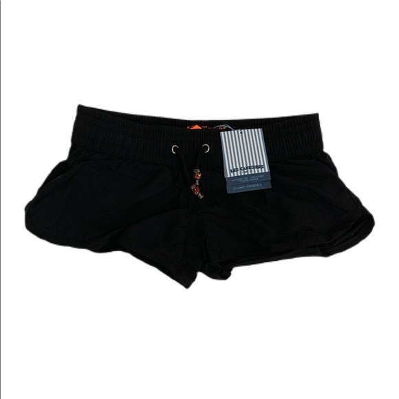 NWT🌴Les Canebiers Girls Byblos Mex Swim Shorts-Black - Picture 2 of 7